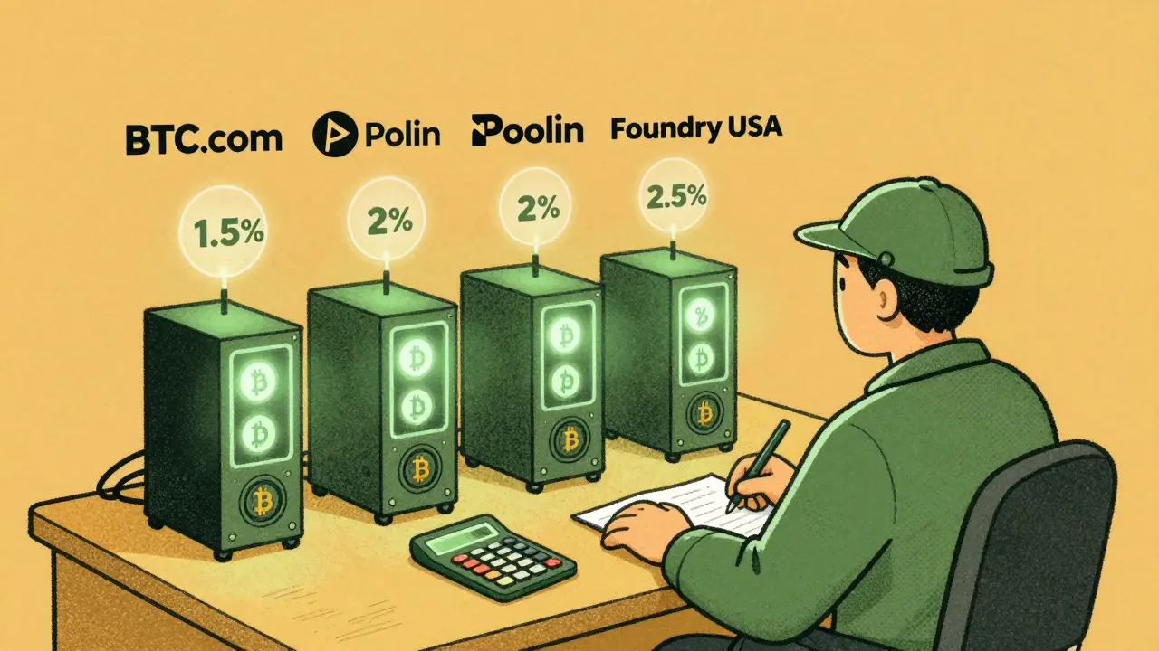 Bitcoin Mining Pool Fees Comparison: Top Pools, Rates, and What You Really Pay in 2025