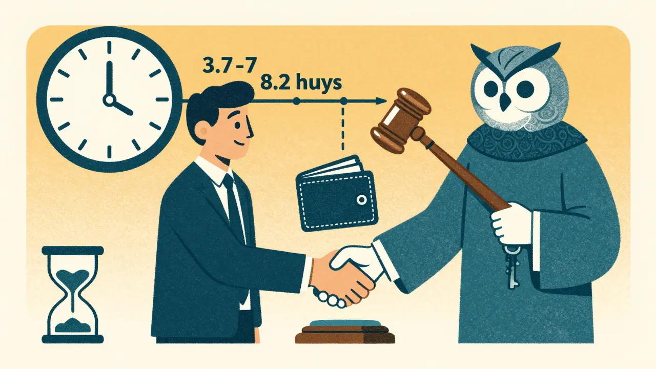 A business deal secured by a 2-of-3 MultiSig wallet with a neutral third party holding the third key.