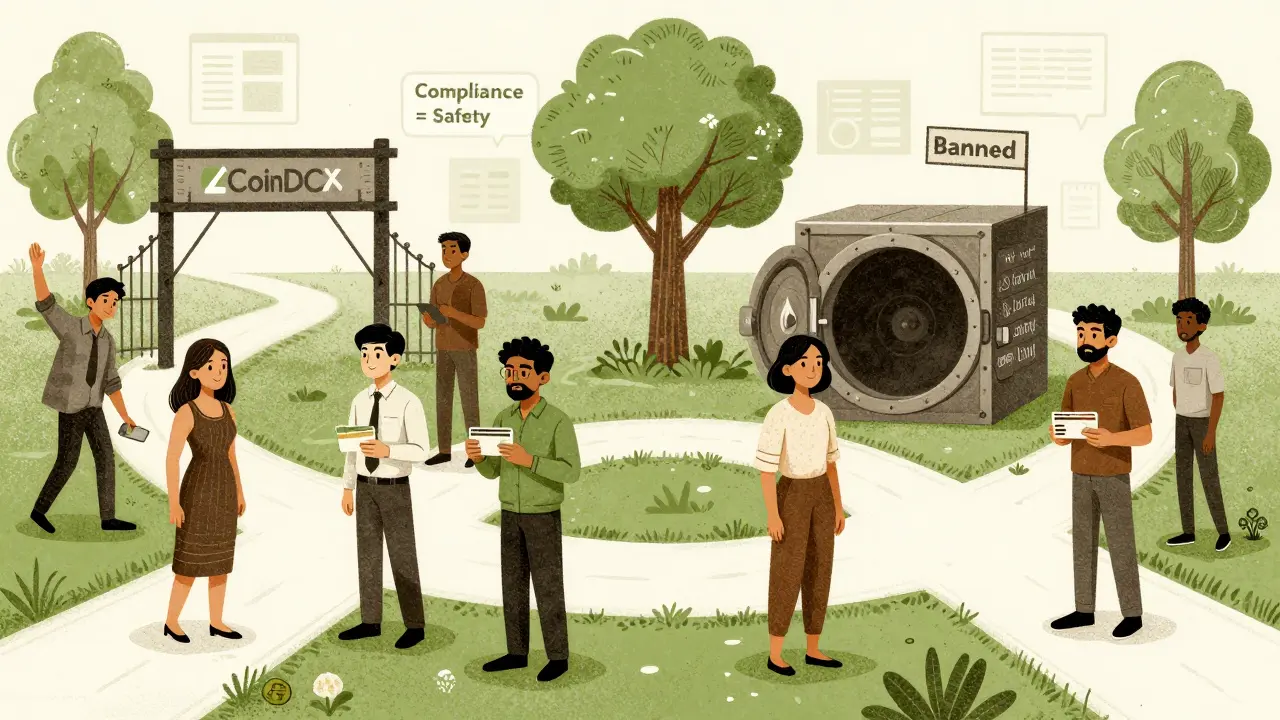 Crypto users at a crossroads choosing between compliant platforms and banned offshore exchanges