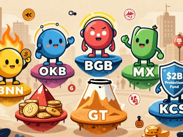 Comparing Major Exchange Tokens: BNB, OKB, BGB, MX, GT, and KCS in 2025