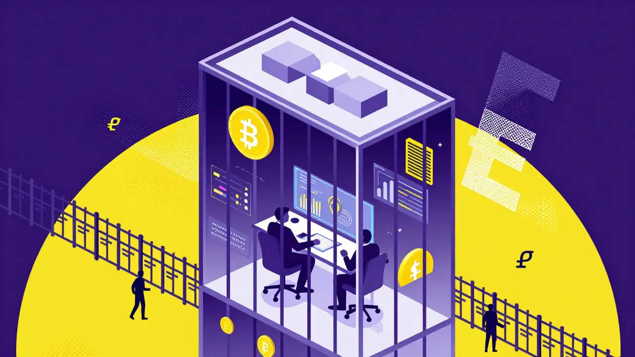 Elite investors trading crypto derivatives while ordinary citizens are excluded.