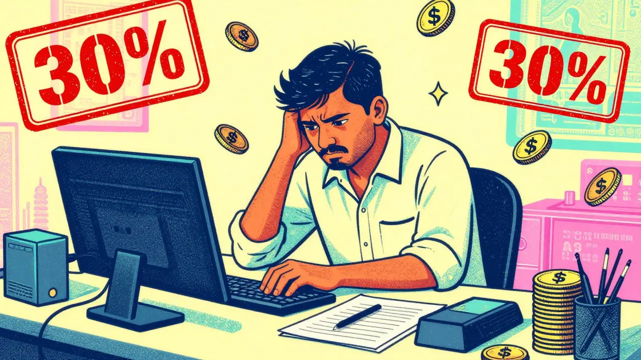 Crypto Tax Enforcement and Penalties in India: The 30% Rule, TDS, and New GST