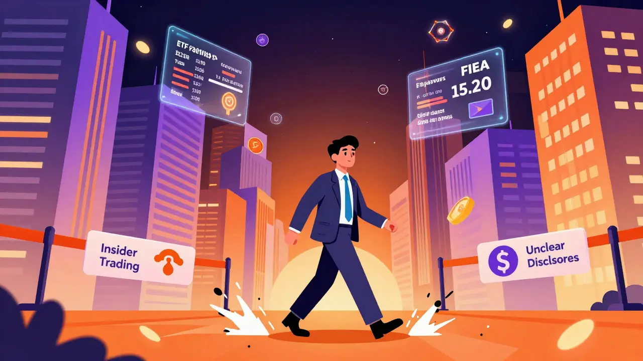 Futuristic cityscape depicting the transition of crypto assets to regulated securities