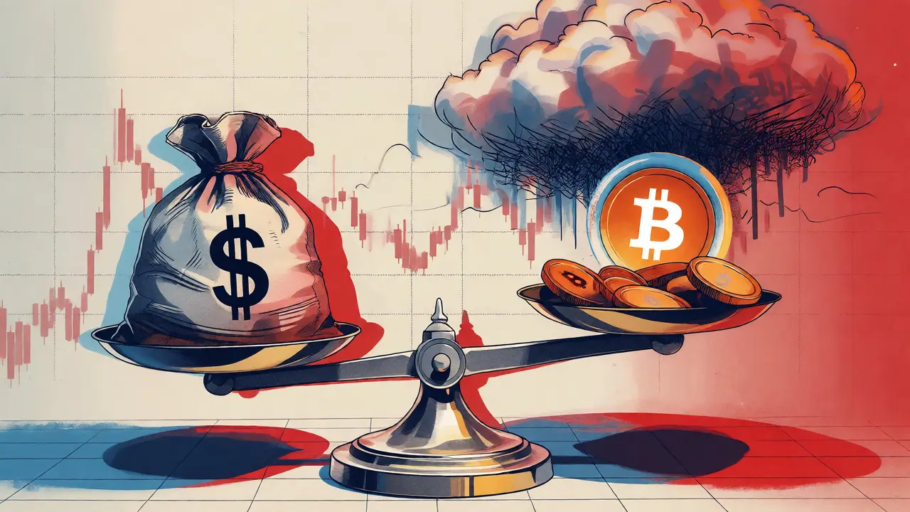 Scale balancing traditional assets with Bitcoin for diversification